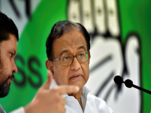 জোট-সওয়াল পি চিদাম্বরমের