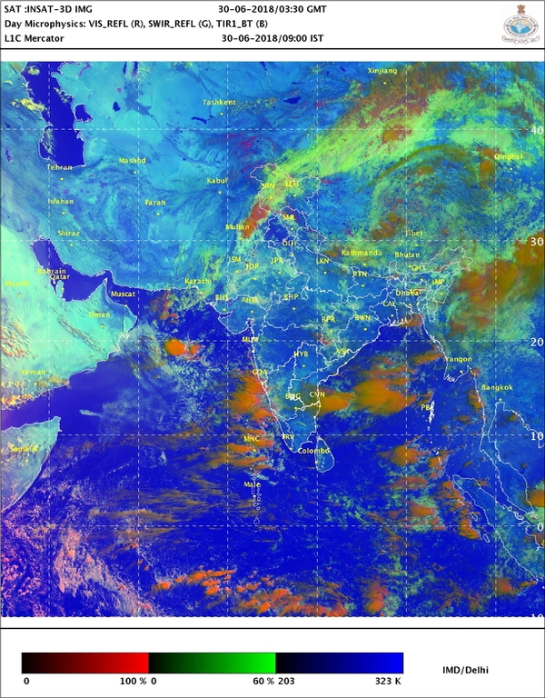হিমালয়ের পাদদেশে মৌসুমী বায়ু! ভারী থেকে অতি ভারী বৃষ্টির পূর্বাভাস উত্তর ভারতে হিমালয়ের পাদদেশে মৌসুমী বায়ু! ভারী থেকে অতি ভারী বৃষ্টির পূর্বাভাস উত্তর ভারতে