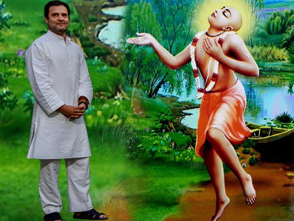 সংসদের বুকে ‘চৈতন্যে’র ভালবাসা বিলোলেন রাহুল, মন জয় রাজনীতির গান্ধীগিরিতে সংসদের বুকে ‘চৈতন্যে’র ভালবাসা বিলোলেন রাহুল, মন জয় রাজনীতির গান্ধীগিরিতে