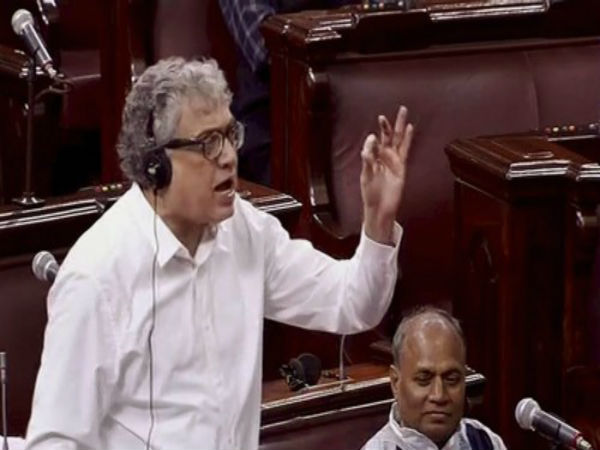 রাজ্যসভায় প্রতিবাদ ডেরেক ও ব্রায়েনের