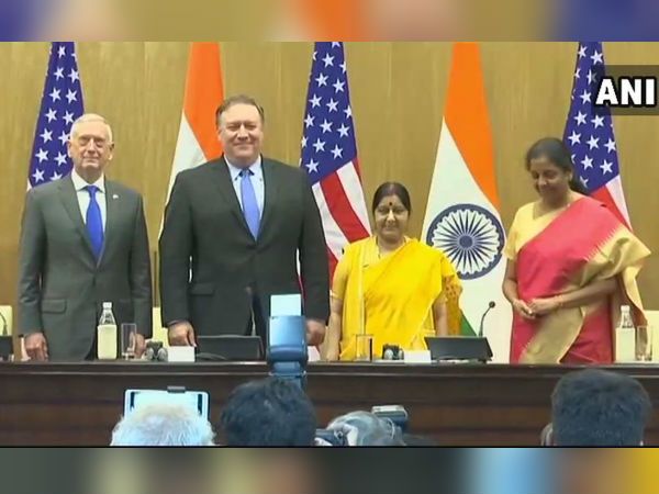 ভারত-মার্কিন ২ প্লাস ২ বৈঠক সফল, সই হল কমকাসা চুক্তি, সন্ত্রাসবাদ ইস্যুতে বার্তা পাকিস্তানকে ভারত-মার্কিন ২ প্লাস ২ বৈঠক সফল, সই হল কমকাসা চুক্তি, সন্ত্রাসবাদ ইস্যুতে বার্তা পাকিস্তানকে