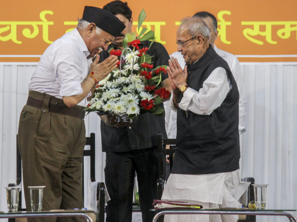 আরএসএসের অনুষ্ঠানে প্রণব