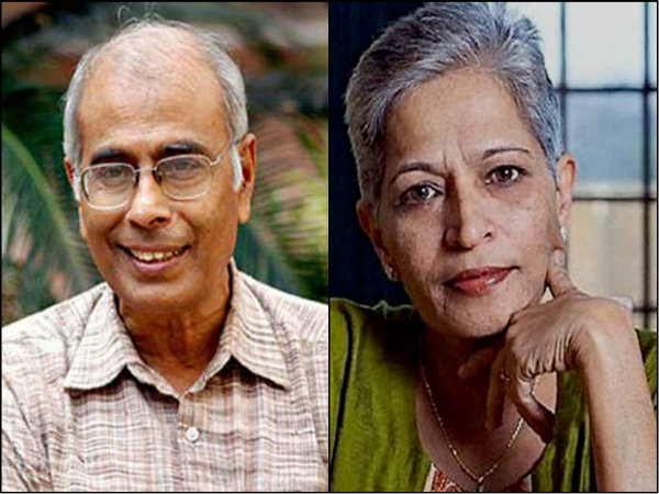 গৌরী লঙ্কেশ, কালবুর্গি ও ধবলকরের খুনিরা একই সংগঠনের গৌরী লঙ্কেশ, কালবুর্গি ও ধবলকরের খুনিরা একই সংগঠনের