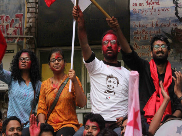 এবিভিপিকে পর্যুদস্ত করে লালে লাল জেএনইউ! জেনে নিন চূড়ান্ত ফল এবিভিপিকে পর্যুদস্ত করে লালে লাল জেএনইউ! জেনে নিন চূড়ান্ত ফল