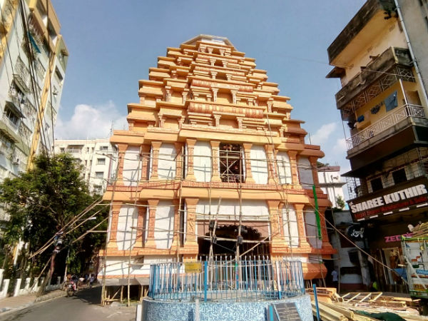 থিম পুজোয় বিশ্বাসী নয় একডালিয়া