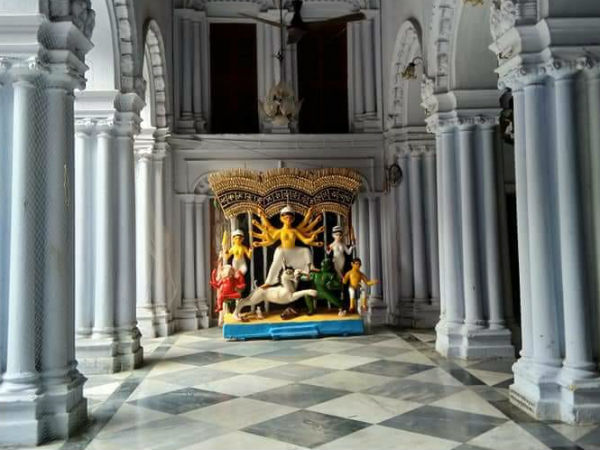মায়ের প্রসাদের আয়োজন