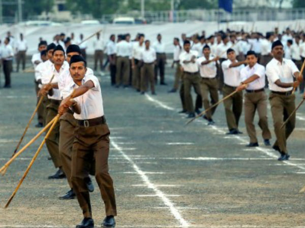 রাজ্যে বাড়ছে সংঘের শাখা
