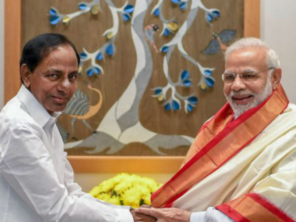 তেলেঙ্গানা গঠনে প্রতিশ্রুতি