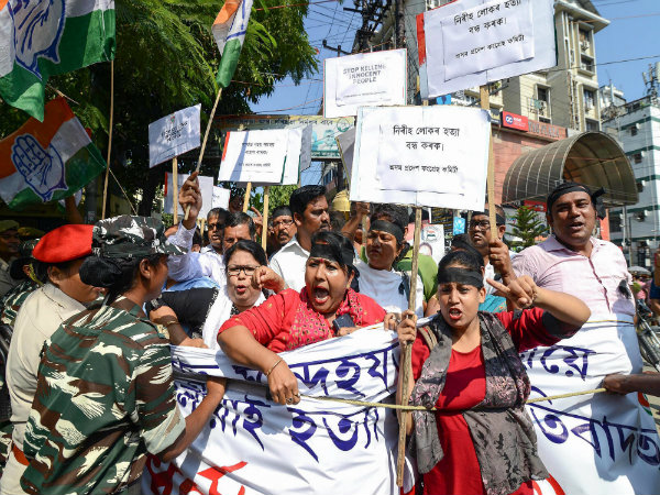 থমথমে অসমে চলছে ২৪ ঘণ্টার বনধ, আতঙ্কে আমজনতা, ক্ষোভ প্রশাসনের বিরুদ্ধে থমথমে অসমে চলছে ২৪ ঘণ্টার বনধ, আতঙ্কে আমজনতা, ক্ষোভ প্রশাসনের বিরুদ্ধে