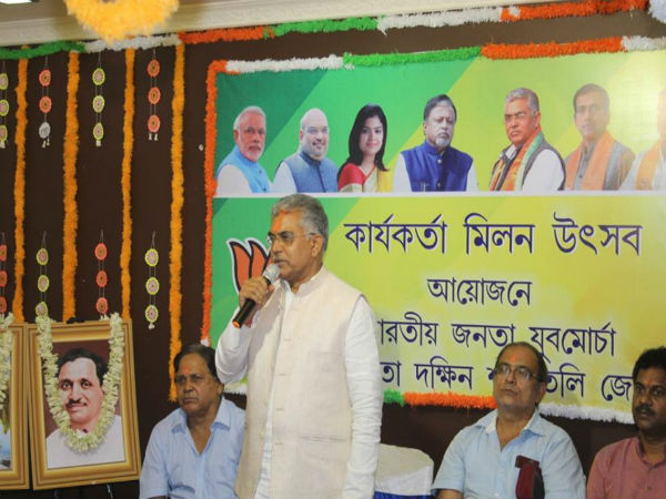দিলীপ ঘোষের যুক্তি