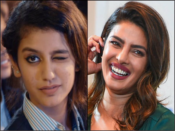 প্রিয়ঙ্কাকে পিছনে ফেলে বাজিমাৎ প্রিয়া প্রকাশের! ২০১৮ -র শেষে ফের খবরে উইঙ্ক গার্ল প্রিয়ঙ্কাকে পিছনে ফেলে বাজিমাৎ প্রিয়া প্রকাশের! ২০১৮ -র শেষে ফের খবরে উইঙ্ক গার্ল