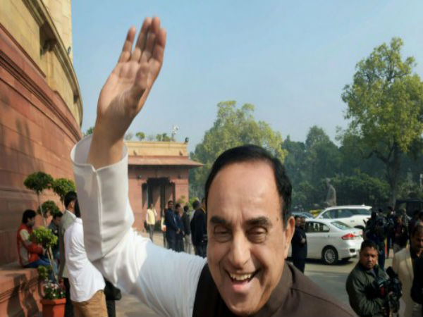 অভিযোগ করেছিলেন সুব্রামনিয়ান স্বামী