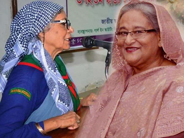 ৫০ বছর পর দেখা দুই বান্ধবীর, পুরনো দিনে ফিরলেন হাসিনা ৫০ বছর পর দেখা দুই বান্ধবীর, পুরনো দিনে ফিরলেন হাসিনা