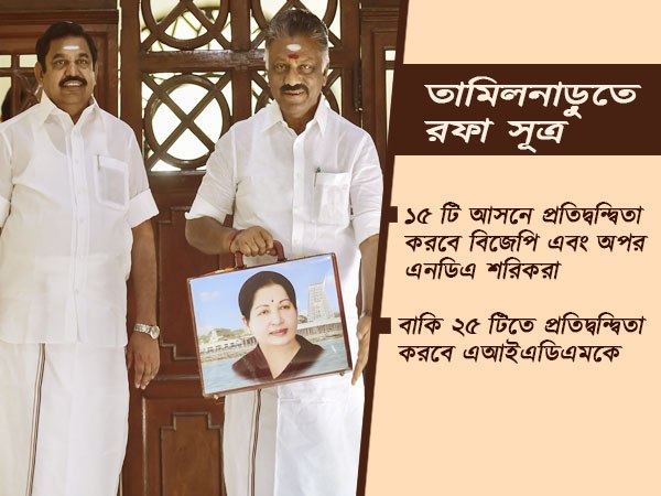 তামিলনাড়ুতে রফা সূত্র
