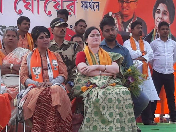 সাংসদ দেবকে তোপ ভারতীর