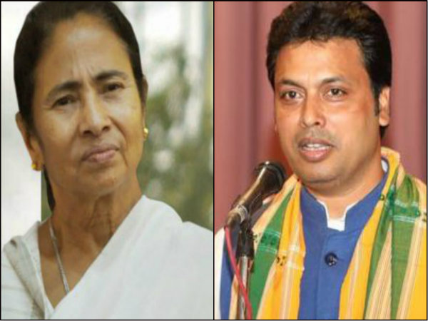 বাঁকুড়ায় নির্বাচনী প্রচারে মমতা বন্দ্যোপাধ্যায়কে বিপ্লব দেবের আক্রমণ বাঁকুড়ায় নির্বাচনী প্রচারে মমতা বন্দ্যোপাধ্যায়কে বিপ্লব দেবের আক্রমণ