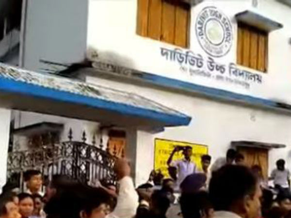বিজেপির হাতিয়ার গতবছরের দাঁড়িভিট স্কুলকাণ্ডে ছাত্রমৃত্যু