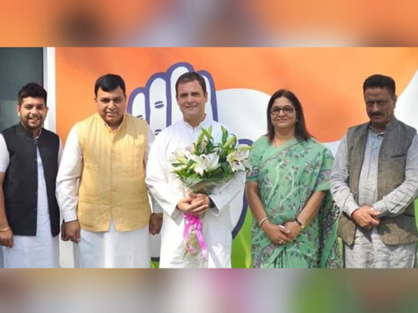 বিজেপিতে বড় ধাক্কা তৃতীয় দফার ভোটের ২৪ ঘণ্টা আগে! দল ছেড়ে কংগ্রেসে যোগ দাপুটে নেতার বিজেপিতে বড় ধাক্কা তৃতীয় দফার ভোটের ২৪ ঘণ্টা আগে! দল ছেড়ে কংগ্রেসে যোগ দাপুটে নেতার