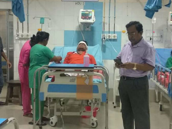 প্রচারে বেরিয়ে আহত বিজেপি প্রার্থী