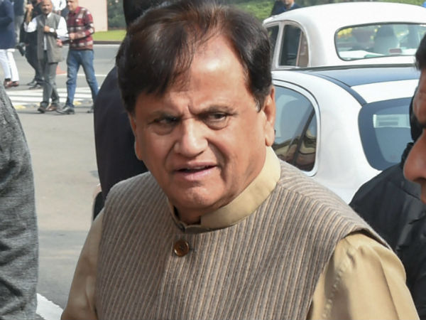 আহমেদ প্যাটেলের বক্তব্য