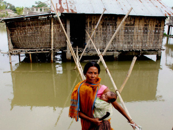 বন্যায় বিধ্বস্ত মিজোরাম
