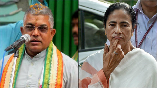 মমতা বন্দ্যোপাধ্যায় টাকা নিয়ে খোঁচা দিলীপের