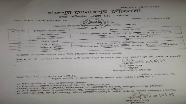 কাটমানি-র ছায়া কলকাতা সংলগ্ন পুর এলাকায়! সরিয়ে দেওয়া হল উপপ্রধানকে কাটমানি-র ছায়া কলকাতা সংলগ্ন পুর এলাকায়! সরিয়ে দেওয়া হল উপপ্রধানকে
