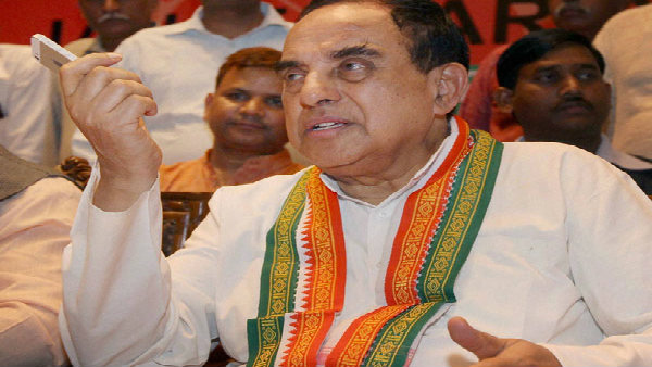 মোদীর বিরোধিতায় সুব্রহ্মণ্যম স্বামী