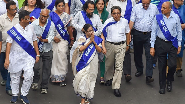 মুখ্যমন্ত্রীর পদযাত্রা