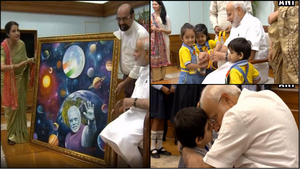 মোদীকে রাখী পরালেন বোন মহসিন শেখ! ভিড় জমল কচিকাঁচাদেরও মোদীকে রাখী পরালেন বোন মহসিন শেখ! ভিড় জমল কচিকাঁচাদেরও