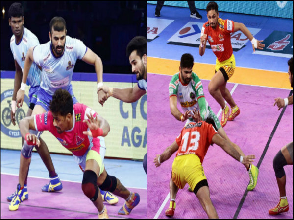 প্রো কবাডি লিগে পাটনা ও তামিলকে হারাল গুজরাত ও মুম্বা প্রো কবাডি লিগে পাটনা ও তামিলকে হারাল গুজরাত ও মুম্বা