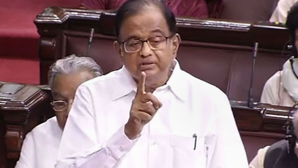 চিদাম্বরমের অভিযোগ