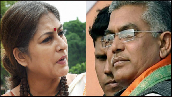 রূপা গঙ্গোপাধ্যায় ও দিলীপ ঘোষের প্রতিক্রিয়া