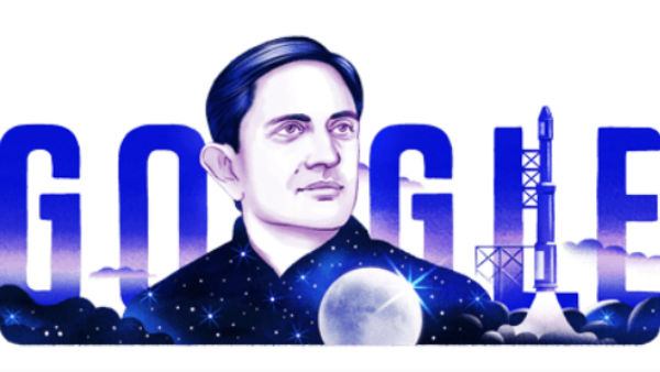 ইসরোর প্রতিষ্ঠাতা বিক্রম সারাভাইের জন্মশতবার্ষিকীতে ডুডলে শ্রদ্ধার্ঘ্য জানালো গুগল ইসরোর প্রতিষ্ঠাতা বিক্রম সারাভাইের জন্মশতবার্ষিকীতে ডুডলে শ্রদ্ধার্ঘ্য জানালো গুগল
