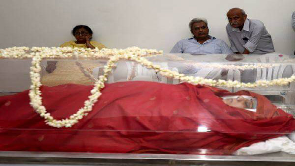 সুষমা স্বরাজের প্রয়াণ