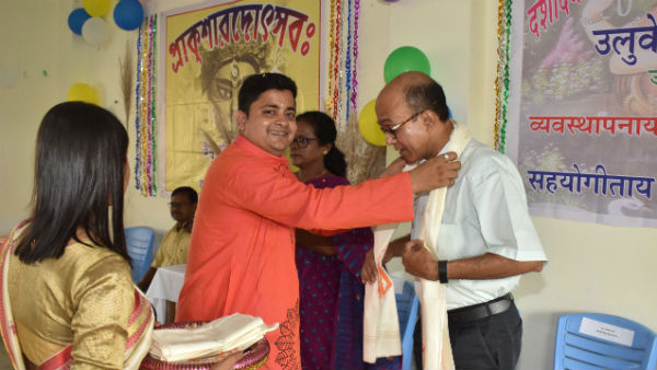 প্রাক-শারদোৎসবে ‘ভাষা-বন্দনা’, উলুবেড়িয়া মহাবিদ্যালয়ের দেবীপক্ষ-বরণ সংস্কৃতময় প্রাক-শারদোৎসবে ‘ভাষা-বন্দনা’, উলুবেড়িয়া মহাবিদ্যালয়ের দেবীপক্ষ-বরণ সংস্কৃতময়