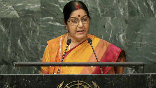 ২০১৭ সালে সুষমার তোপ
