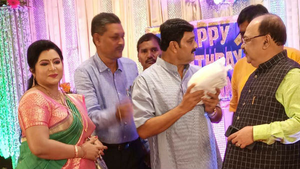 রাহুল সিনহার জন্মদিনের অনুষ্ঠানে হাজির শোভন-বৈশাখী