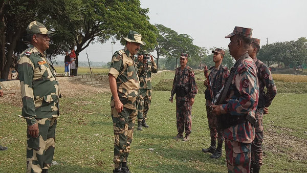 উভয় দেশের সীমান্তরক্ষী বাহিনীর মধ্যে সমন্বয়