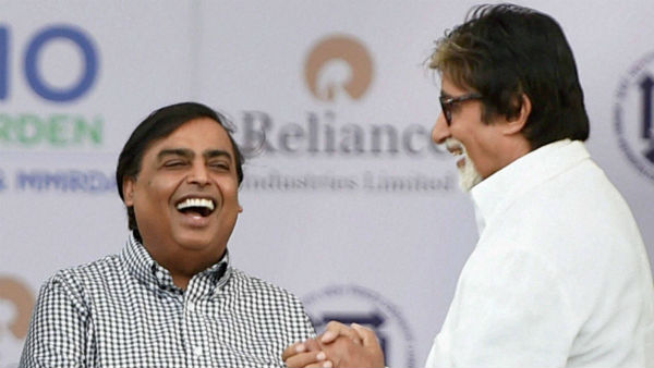 আমন্ত্রিত অমিতাভ থেকে আম্বানি