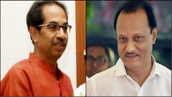 উদ্ধবের শপথের আগে অজিতকে সমর্থনে পোস্টার