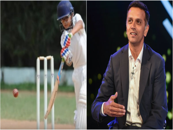 ব্যাটে ডবল, বলে তিন উইকেট, দ্রাবিড় পুত্রের অলরআউন্ড পারফর্ম্যান্স মুগ্ধ ভারতীয় ক্রিকেট দুনিয়া ব্যাটে ডবল, বলে তিন উইকেট, দ্রাবিড় পুত্রের অলরআউন্ড পারফর্ম্যান্স মুগ্ধ ভারতীয় ক্রিকেট দুনিয়া