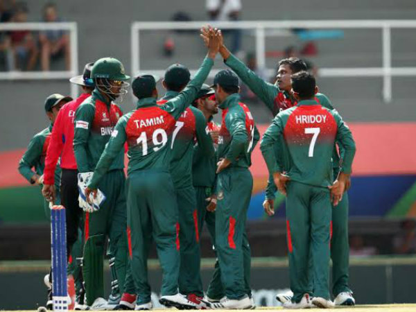 দক্ষিণ আফ্রিকাকে হারিয়ে অনূর্ধ্ব ১৯ বিশ্বকাপের সেমিফাইনালে বাংলাদেশ দক্ষিণ আফ্রিকাকে হারিয়ে অনূর্ধ্ব ১৯ বিশ্বকাপের সেমিফাইনালে বাংলাদেশ