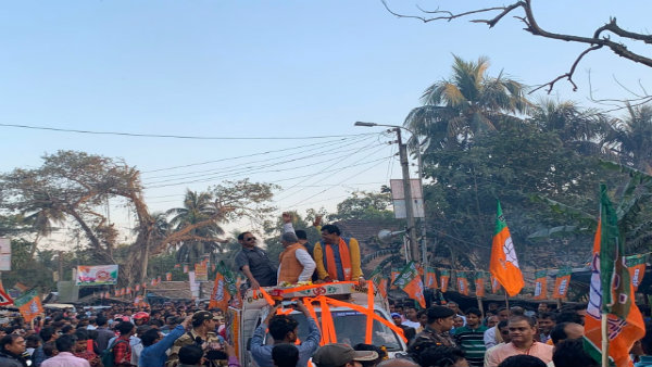 মধ্যমগ্রাম থেকে বারাসত কর্মসূচি বিজেপির