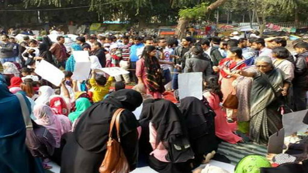 প্রায় দুই মাস ধরে চলছে শাহিনবাগে সিএএ বিরোধী আন্দোলন