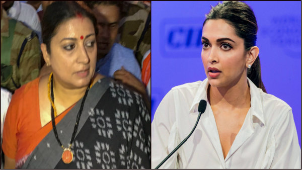 যাঁরা ভারত ভাঙতে চান, তাঁদের সঙ্গে উনি দাঁড়িয়েছিলেন জেনে শুনে, দীপিকাকে তোপ স্মৃতির যাঁরা ভারত ভাঙতে চান, তাঁদের সঙ্গে উনি দাঁড়িয়েছিলেন জেনে শুনে, দীপিকাকে তোপ স্মৃতির