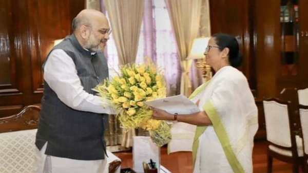 'অমিত শাহের সামনে কিছু বলেননি মমতা'