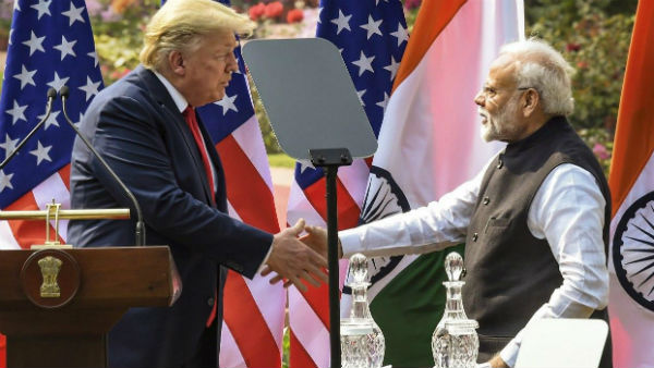 ৫জি নেটওয়ার্ক নিয়ে আলোচনা হয় ট্রাম্প-মোদীর