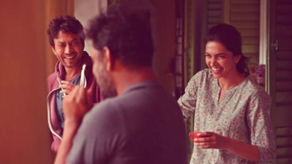 deepika playing tennis with irrfan khan, on piku movie set, Deepika in memory of late Irrfan Khan deepika playing tennis with irrfan khan, on piku movie set, Deepika in memory of late Irrfan Khan