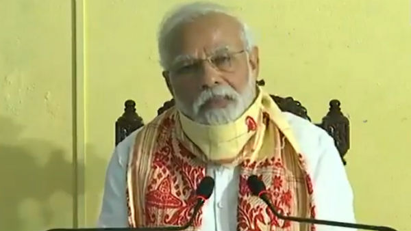 পরিদর্শনে মোদী